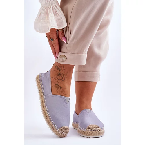 Big Star Espadrilles on knitted sole HH274497 light blue