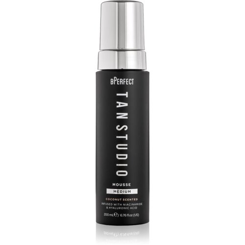 BPerfect Tan Studio Mousse Express samoporjavitvena pena z vonjem Coconut 200 ml Slike