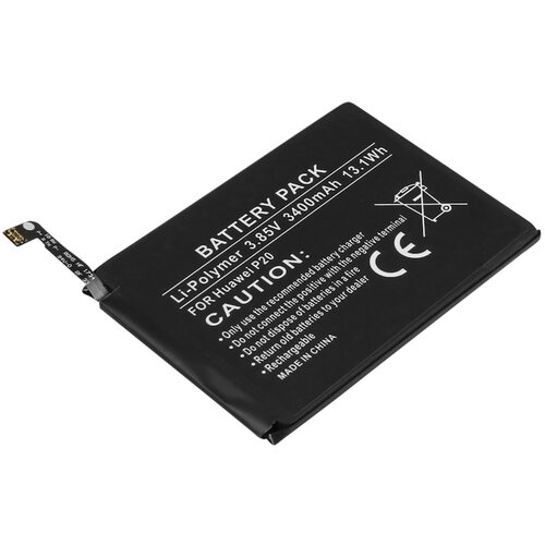 AVIZAR Baterija za zamenjavo za Huawei P20 Li-Polimer 3,85V 3400mAh 13,1Wh, Črna, (5000070554) Cene