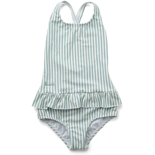 Liewood dječji kupaći kostim amara stripe sea blue/white