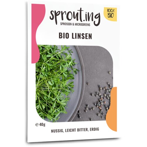 Sprout.ing Ekolo&scaron;ka leča - 40 g Cene