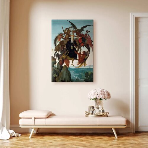  Slika - Michelangelo &amp;ndash; The Torment of Saint Anthony 60x90 Akustična Slike