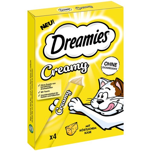 Dreamies Creamy Snacks - Sir (4 x 10 g) Cijene