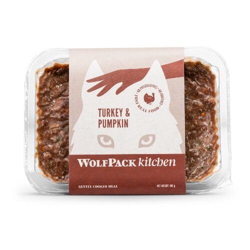 WolfPack Kitchen kuhana zamrznjena hrana, puran in buča - 400 g 400 g Cene