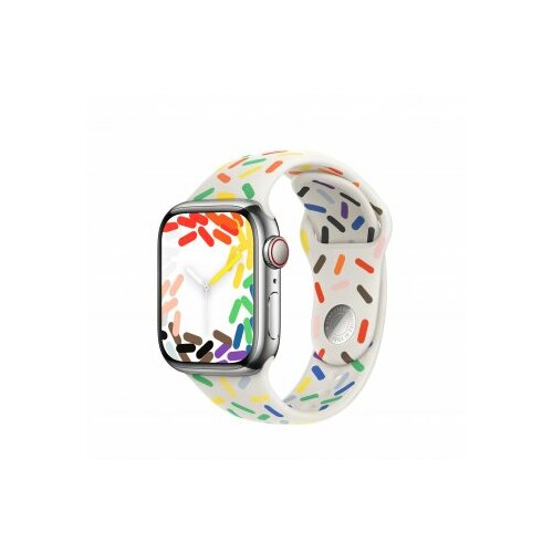 Apple watch 45mm band: pride edition sport band - m/l ( muq43zm/a ) Cene