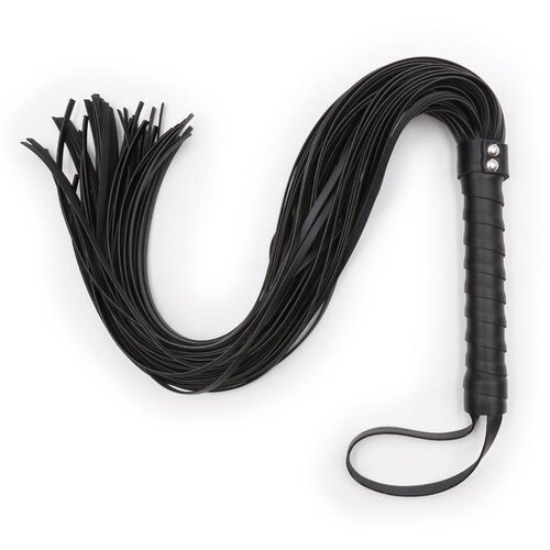LATETOBED BDSM Line Cord Flogger 70cm Black Slike