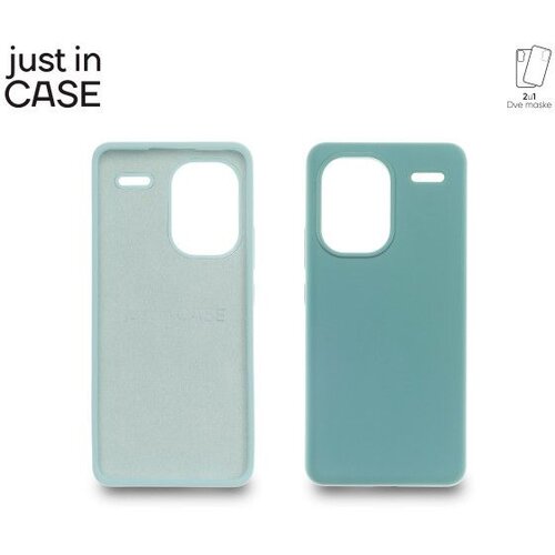 Just_in_Case 2u1 Extra case MIX PLUS paket maski za telefon Redmi Note 13 Pro+ 5G/ zelena Slike