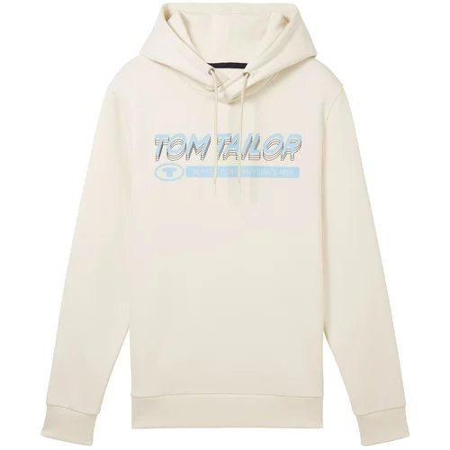 Tom Tailor Sweater majica sivkasto bež
