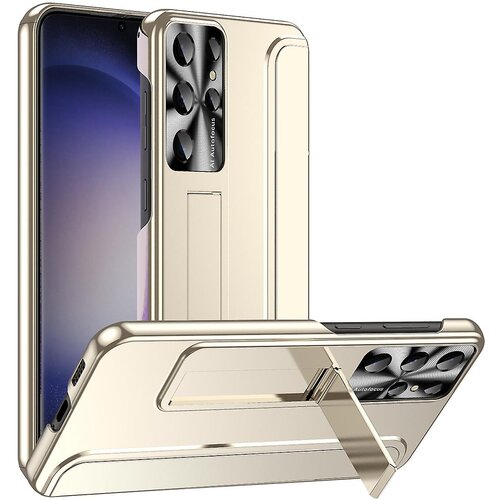 INORCO Za Samsung Galaxy S23 ultra galvansko ohi&amp;scaron;je za telefon, trden računalni&amp;scaron;ki skriti hrbtni pokrov s stojalom, (22036770) Slike