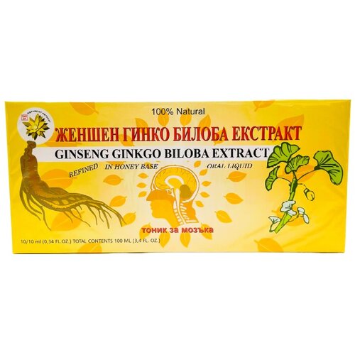 TNT-21 Ginseng i Ginkgo Biloba u medu (10x10ml ampule) Cijene