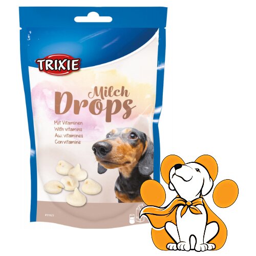 Trixie dog Milch Drops With Vitamins 200g, Mlečne Bombone Za Pse Cene