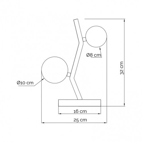 Vesta 560 stona lampa 2*G9 mesing Cene