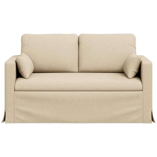 SOFA Krema 138 x 78 x 80 cm Metal Slike