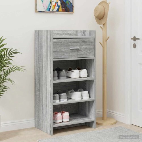 Ormar za cipele Siva Sonoma 48 x 36 x 92 cm Konstruirano drvo Cijene