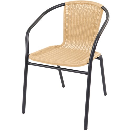 Linder Exclusiv Vrtni stol RATAN Temno siva/brezova, (21129906) Slike