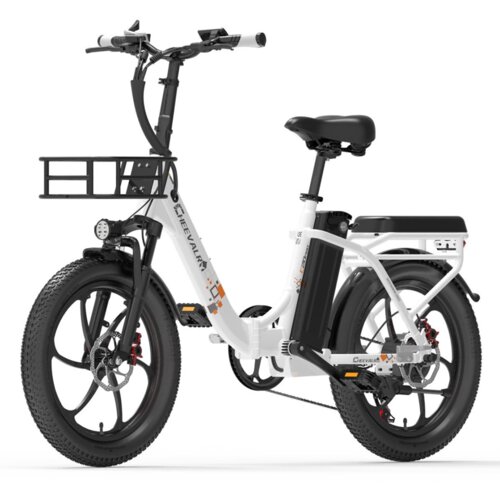 Cheevalry Zložljivo električno kolo C20 PRO, 250 W 48 V 20 Ah, Max 25 km/h, Bela, (21960247) Cene