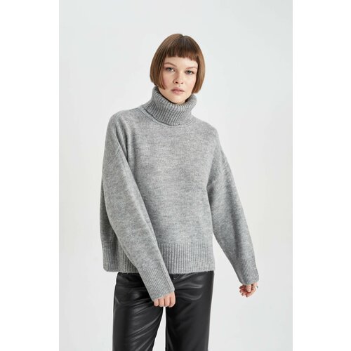 Defacto Relax Fit Turtleneck Pullover Slike