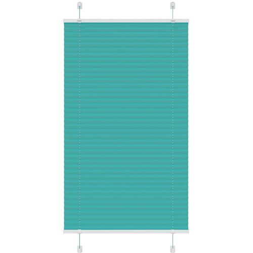  Plisirana zavjesa Petrolej zelena 80x150 cm &Scaron;irina tkanine 79,4 cm Poliester Cijene