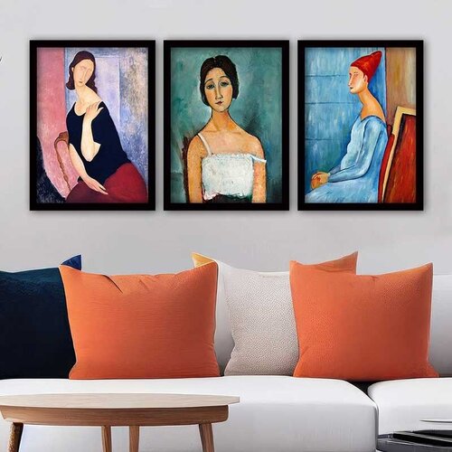 Wallity Set uramljenih slika 3SC_UN852364, 3 Dela Cene