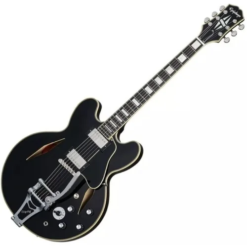 Epiphone Shinichi Ubukata ES-355 Custom Bigsby Ebony