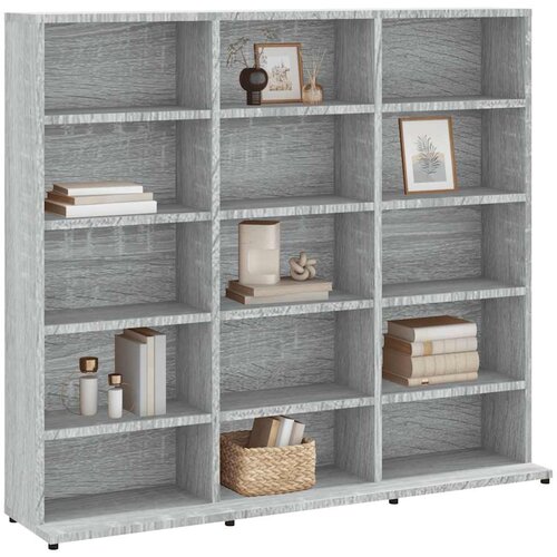  za CD-ove boja hrasta 100x23x89,5 cm konstruirano drvo Slike