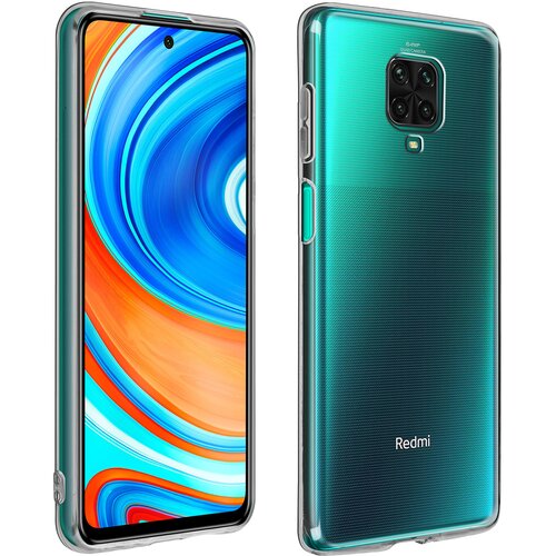 AVIZAR Za&scaron;citni paket Xiaomi Redmi Note 9S / 9 Pro / 9 Pro Max: silikonsko ohi&scaron;je, gel film, kaljeno steklo - prozorno, (20600340) Cene