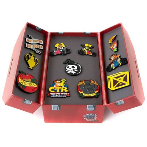 Crash Team Racing Nitro-Fueled komplet priponk v &scaron;katli z orodjem Numskull Cene
