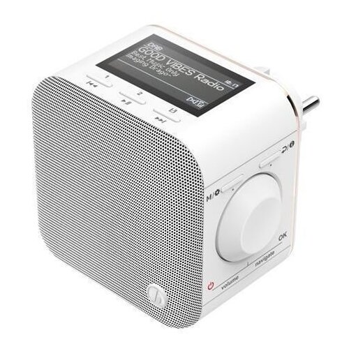 Hama DAB+ (1012) Podžbukni radio DR40BT-PlugIn AUX, Bluetooth Bijela Cijene