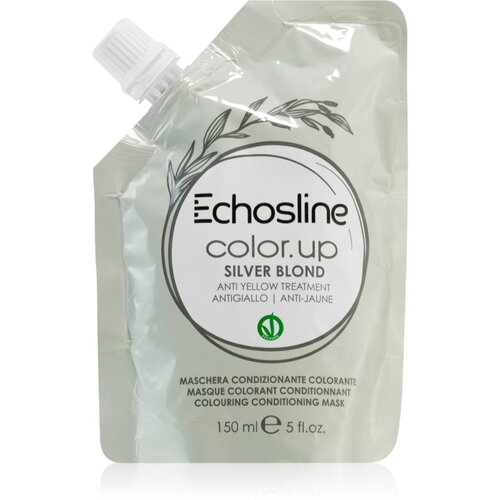 EchosLine Color Up barvna maska z hranilnim učinkom odtenek Silver Blond 150 ml Slike