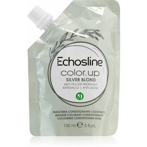 EchosLine Color Up barvna maska z hranilnim učinkom odtenek Silver Blond 150 ml
