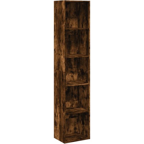 Maison Chic Knjižna omara - Knjižni regal dimljeni hrast 40x30x189 cm inženirski les, (21724914) Cene