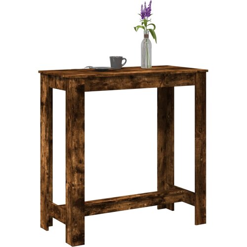  Barski stol boja hrasta 102 x 50 x 103,5 cm konstruirano drvo Slike