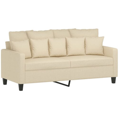 Maison Chic kavč - Sofa - Kanape dvosed krem 140 cm blago, (21726574) Cene