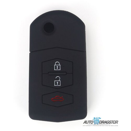 888 Car Accessories silikonska navlaka za ključeve crna mazda APT1017.01.B Slike