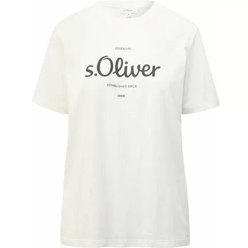 s.Oliver RL T-SHIRT Majica, bijela, veličina