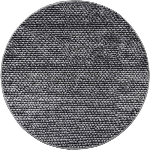  Tepih Antracit &amp;Oslash; 120 cm 100% poliester 3 mm Mogu se prati Slike