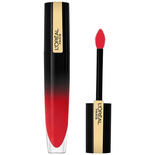 L&amp;acute;Or&amp;eacute;al Paris Glosi Signatur Lackierter Fl&amp;uuml;ssiglippenstift - 315 Be Courage Bež Slike