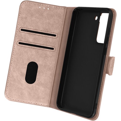 AVIZAR folio case samsung galaxy S21 fe z držalom za kartico - roza guba, (20616078) Cene