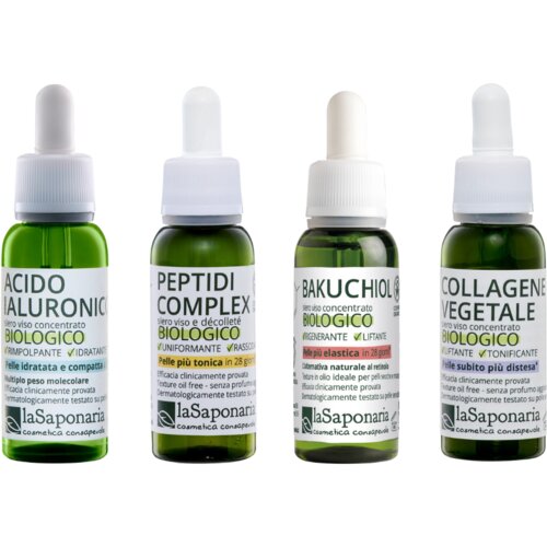 La Saponaria Attivi Puri Anti-Aging Set - 4 x 30 ml Slike