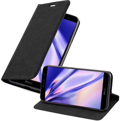 Cadorabo Ohi&scaron;je, združljivo z HTC OCEAN / U11 v nočna črna - Za&scaron;čitni ovitek z magnetnim zapiranjem, stoječo funkcijo in režo za kartice, (20549096) Cene