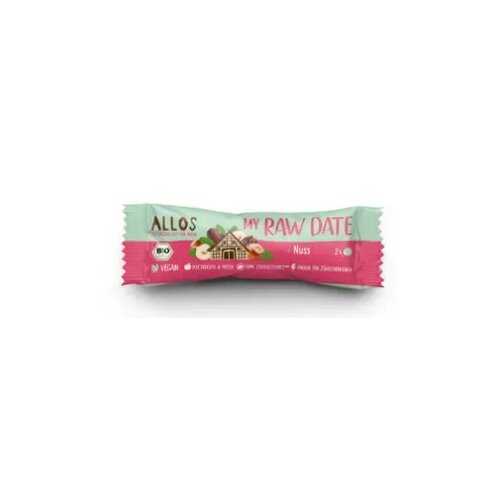 Allos Bio ploščica My Raw Date - oreščki Cene
