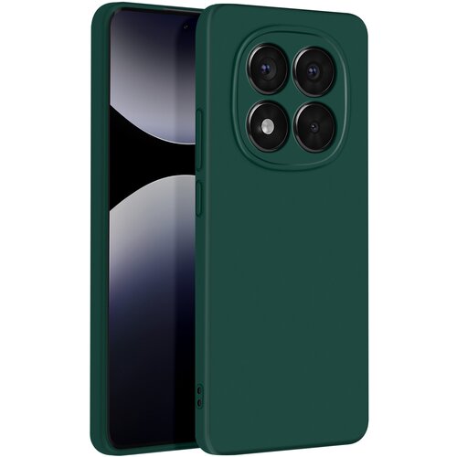 AVIZAR Ohi&scaron;je za Redmi Note 14 Pro in 14 Pro Plus poltrdno Mehak dotik, Temno zelena, (5000015529) Cene