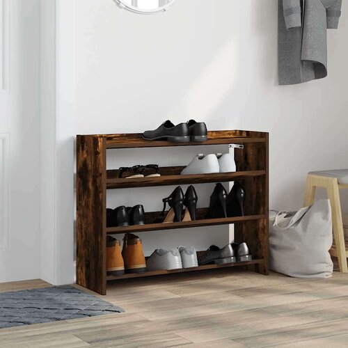 vidaXL stalak za cipele boja hrasta 80x25x62 cm konstruirano drvo Cijene