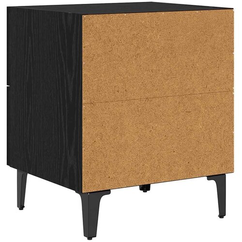  za krevet s ladicama 2 pcs Crni hrast 40 x 35 x 47,5 cm Slike