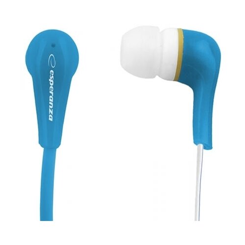  Slušalice ESPERANZA LOLLIPOP In-Ear, Noise dampening + Amplified BASS, blue, EH146B Cijene
