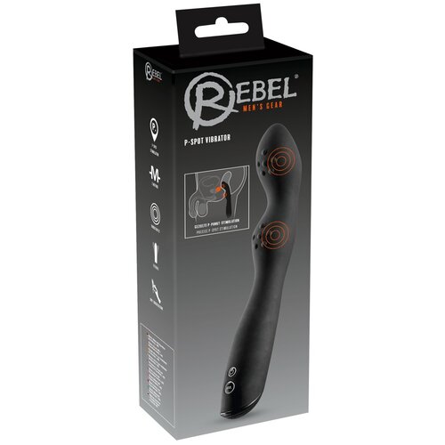 Rebel P-Spot Vibrator Black Slike