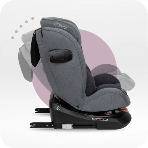 Momi auto sedi&amp;scaron;te za decu Emi Grey, 40-150 cm Isofix Slike