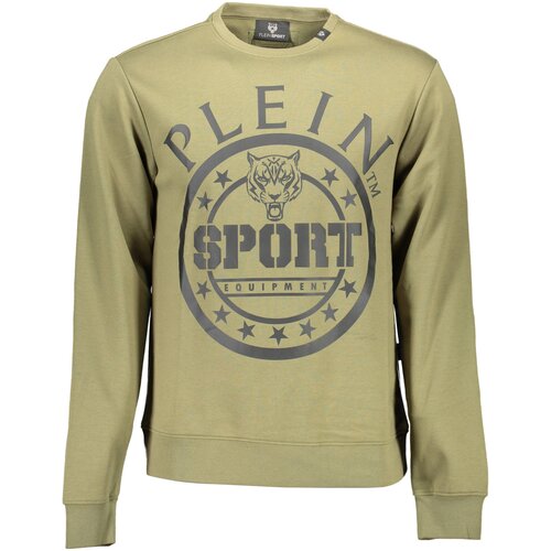 Plein Sport SWEATSHIRT WITHOUT ZIP MAN GREEN Cene