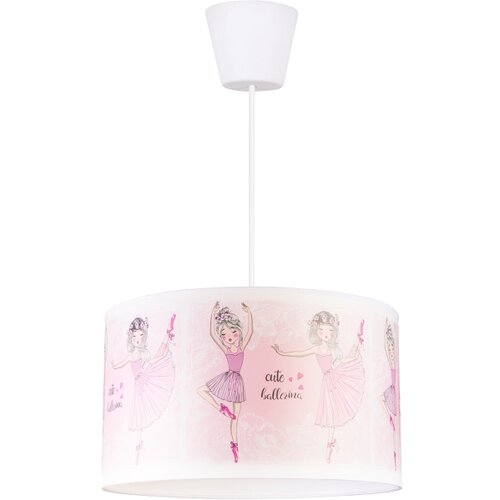  Brilagi - LED dečji luster na sajli BOBO 1xE27/10W/230V prečnik 35 cm ružičasta/baletanke Slike