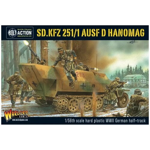 Warlord Games sd.kfz 251/1 ausf d hanomag (plastic box set) Slike
